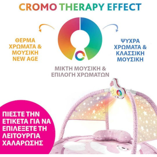 Chicco Βρεφικό Γυμναστήριο Enjoy Colours Ροζ