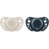 Chicco Πιπίλα Σιλικόνη PhysioForma Air 6-16Μ Μπεζ-Μπλε