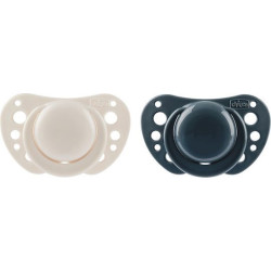 Chicco Πιπίλα Σιλικόνη PhysioForma Air 6-16Μ Μπεζ-Μπλε