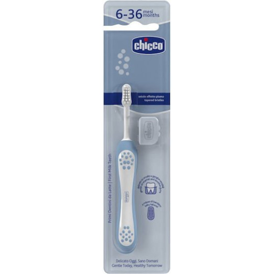 Chicco Οδοντόβουρτσα Indigo 6-36m Σιελ