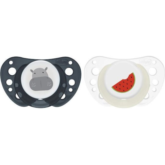 Chicco Πιπίλα Σιλικόνη PhysioForma Air 16-36Μ Μπεζ-Μπλε