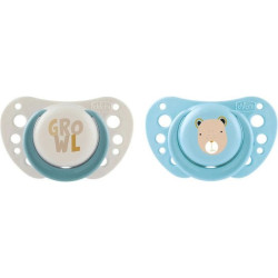 Chicco Πιπίλα Σιλικόνης PhysioForma Air 0-6m Σιέλ