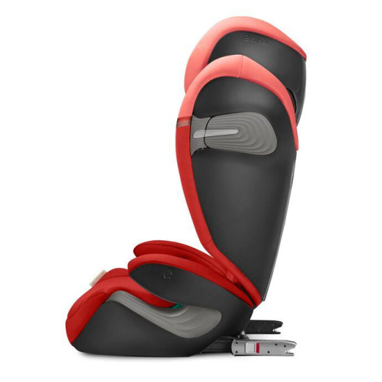 Cybex Κάθισμα Αυτοκινήτου Solution S2 i-fix 100 - 150 cm Hibiscus Red Comfort