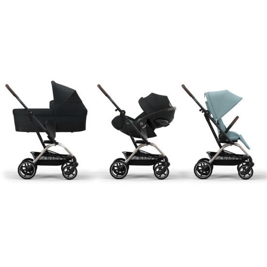 Cybex Eezy S Twist +2 Taupe-Stormy Blue