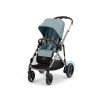 Cybex e-Gazelle S Taupe Frame Stormy Blue