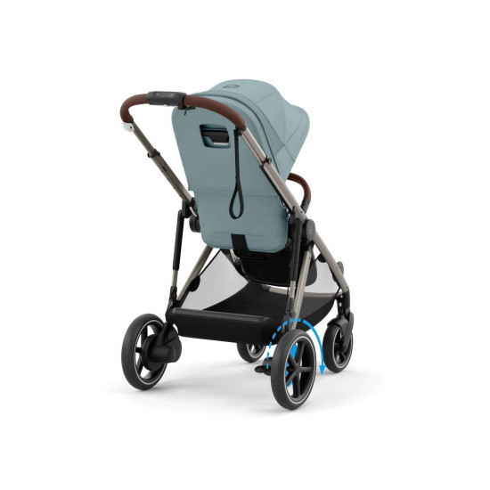 Cybex e-Gazelle S Taupe Frame Stormy Blue