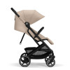 Cybex Beezy B Black - Almond Beige