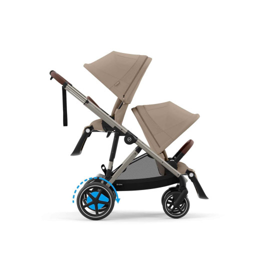 Cybex e-Gazelle S Taupe Frame Almond Beige