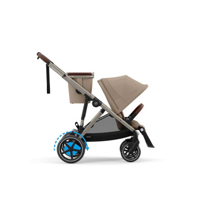Cybex e-Gazelle S Taupe Frame Almond Beige