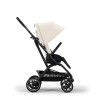 Cybex Eezy S Twist +2 Black- Canvas White