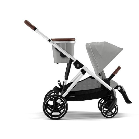 Cybex Gazelle S Silver Frame Stone Grey