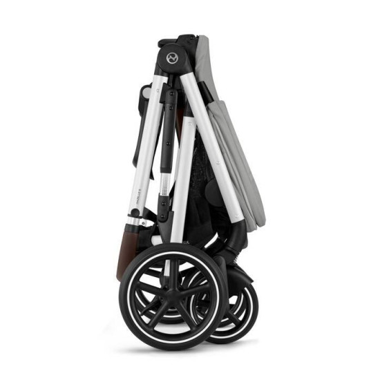 Cybex Gazelle S Silver Frame Stone Grey