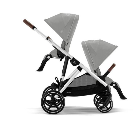 Cybex Gazelle S Silver Frame Stone Grey