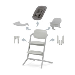 Cybex Lemo 4in1 Σετ Καθίσματος Suede Grey