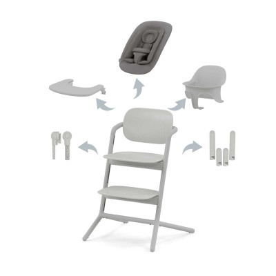 Cybex Lemo 4in1 Σετ Καθίσματος Suede Grey