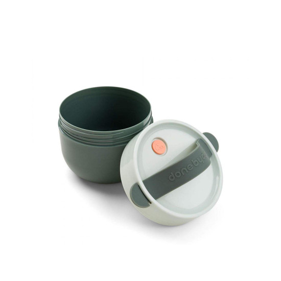 Done By Deer Lunch Bowl Green 550ml