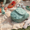Done By Deer Backpack Croco Green