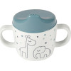 Done By Deer Κούπα Με Χερούλια & Στόμιο Dreamy Dots Blue BR75258