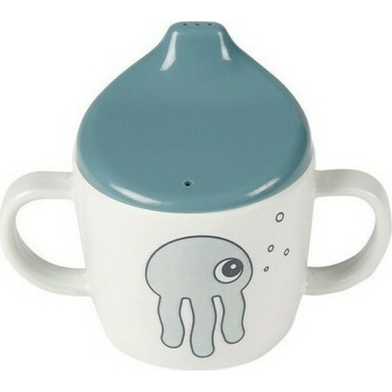 Done By Deer Κούπα Με Χερούλια & Στόμιο Sea Friends Blue BR75270
