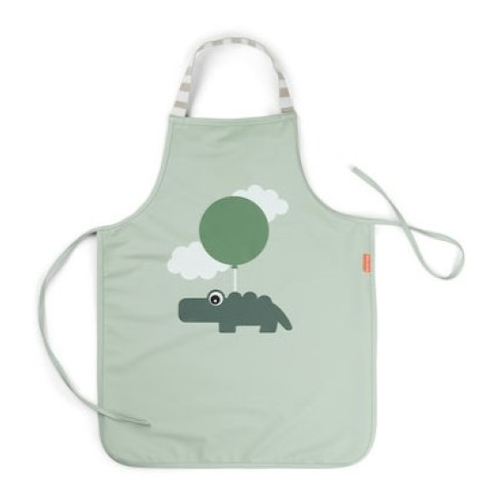 Done By Deer Σαλιάρα Aδιάβροχη Happy Clouds Green