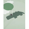 Done By Deer Σαλιάρα Aδιάβροχη Happy Clouds Green