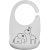 Done By Deer Σαλιάρα Σιλικόνης Deer Friends Grey Done By Deer Σαλιάρα Σιλικόνης Deer Friends Grey