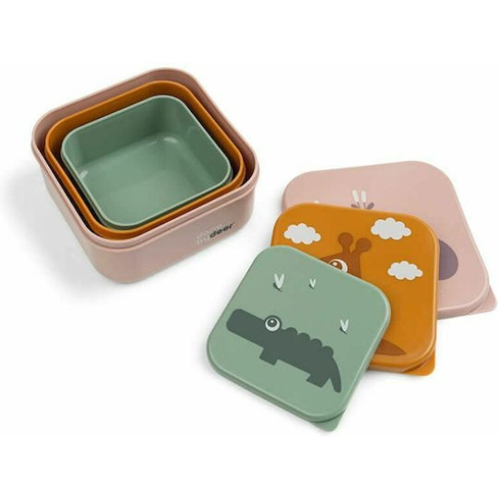 Done By Deer Snack Box 3τμχ Deer Friends Powder Mix