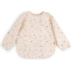 Done by Deer Βρεφική Σαλιάρα με μακρύ μανίκι Happy dots Powder