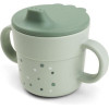 Done By Deer Εκπαιδευτικό Ποτήρι με Λαβές happy dots Green Done By Deer Εκπαιδευτικό Ποτήρι με Λαβές happy dots Green
