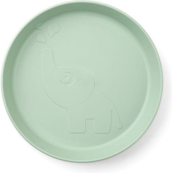 Done By Deer Παιδικό Πιάτο Από Πλαστικό Kiddish Elphee Green