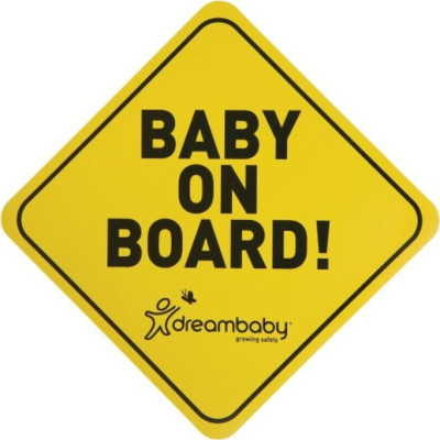 Dreambaby Σήμα Baby on Board Με Βεντούζα BR74717