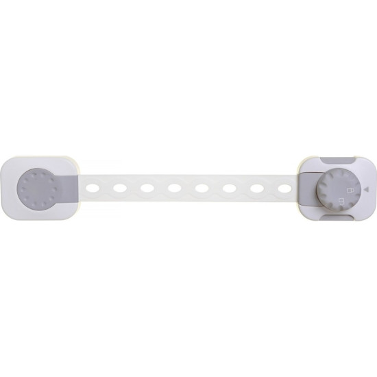 DreamBaby Ασφάλεια Ντουλαπιών & Συρταριών Multi Lock White/Grey