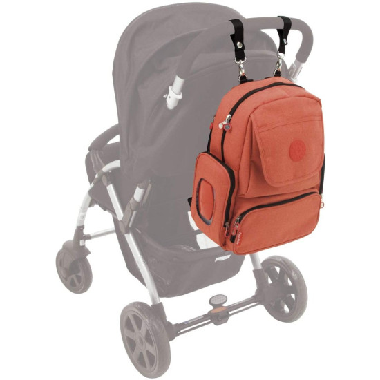 Fisher Price Τσάντα Αλλαξιέρα Backpack Red FP10027