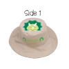 FlapJackKids Καπέλο Διπλής Όψης UPF50+ Δεινόσαυρος (Cotton) LUV0136