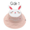 FlapJackKids Καπέλο Διπλής Όψης UPF50+ Bunny/Deer FJKSH81