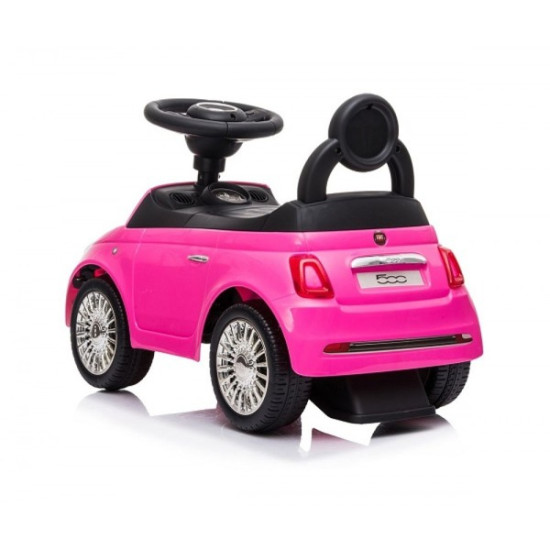 FreeOn Αυτοκινητάκι Ποδοκίνητο Prince Toys Ride On Fiat Pink