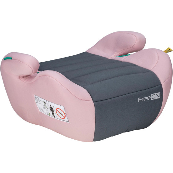 FreeOn Comfy Καθισματάκι Αυτοκινήτου Booster i-Size 125-150cm Pink & Gray