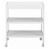 FreeOn  Έπιπλο Αλλαξιέρα με Ρόδες Mila, White