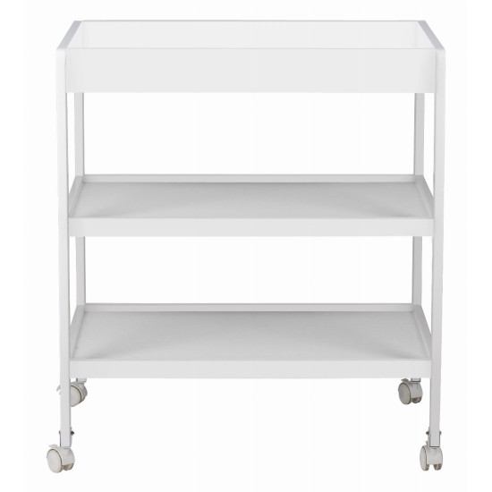 FreeOn  Έπιπλο Αλλαξιέρα με Ρόδες Mila, White