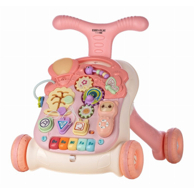 Free2Play Στράτα Walk&Play 2in1 Pink