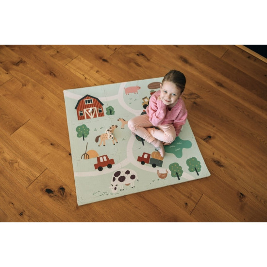 Free2Play Puzzle Δαπέδου από Αφρώδες υλικό 9τμχ Farm