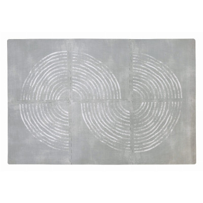 Free2Play Puzzle Δαπέδου από Αφρώδες υλικό 6τμχ Γκρι