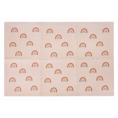 Free2Play Puzzle Δαπέδου από Αφρώδες υλικό 6τμχ Rainbow