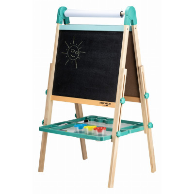 Free2Play Ξύλινος Πίνακας Διπλής Όψης Με Αξεσουάρ