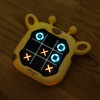 Free2Play Tρίλιζα Tic-Tac-Toe Giraffe Κίτρινη
