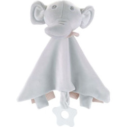 Free2Play Πανάκι Παρηγοριάς με Μασητικό Elephant Grey
