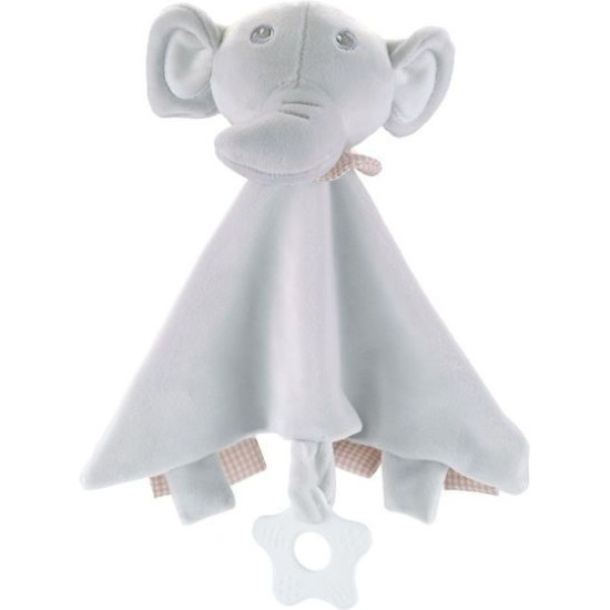 Free2Play Πανάκι Παρηγοριάς με Μασητικό Elephant Grey