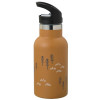 Fresk Nordic Flask Με Καλαμάκι & Διπλό Πώμα 350ml Woods Spruce Yellow FD300-78