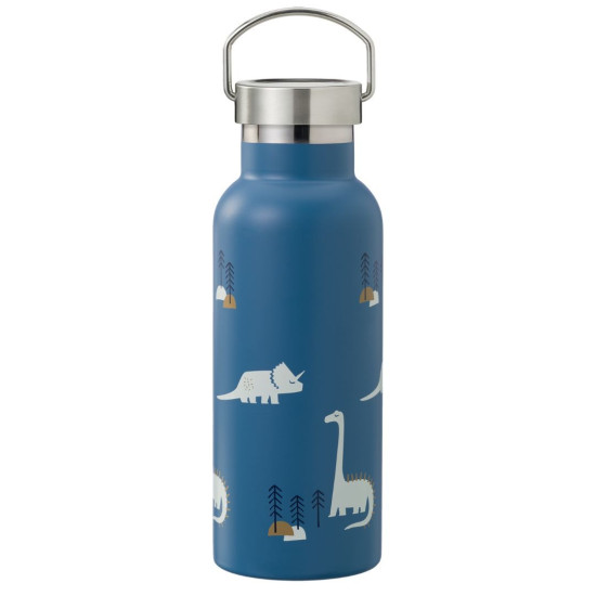 Fresk Nordic Flask Με Καλαμάκι & Διπλό Πώμα 500ml Dino