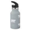 Fresk Nordic Flask Με Καλαμάκι & Διπλό Πώμα 350ml Polar Bear FD300-17